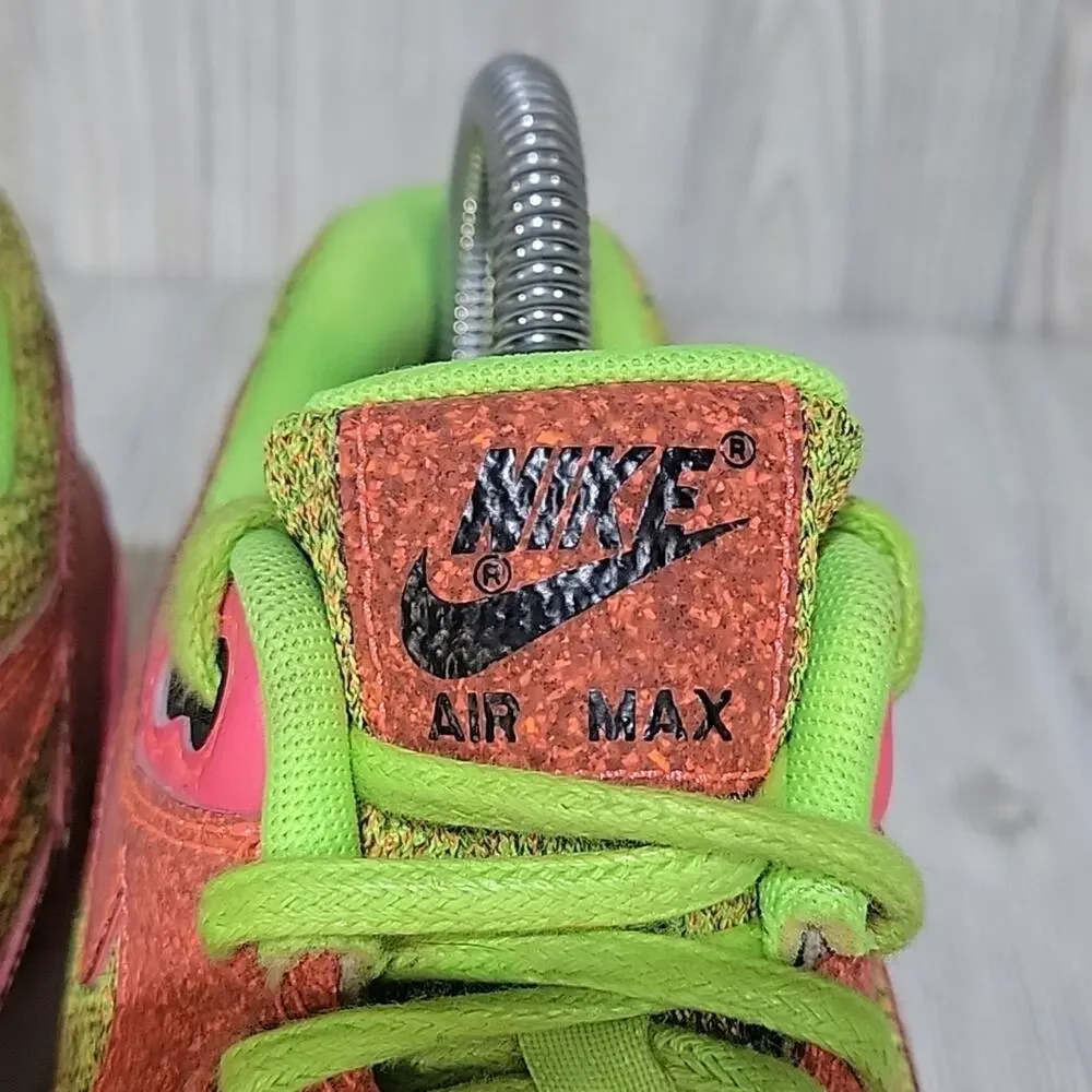 Nike Air Max 1 SE 'Ghost Green/ Hot Punch' Women's 8 - Picture 4 of 13